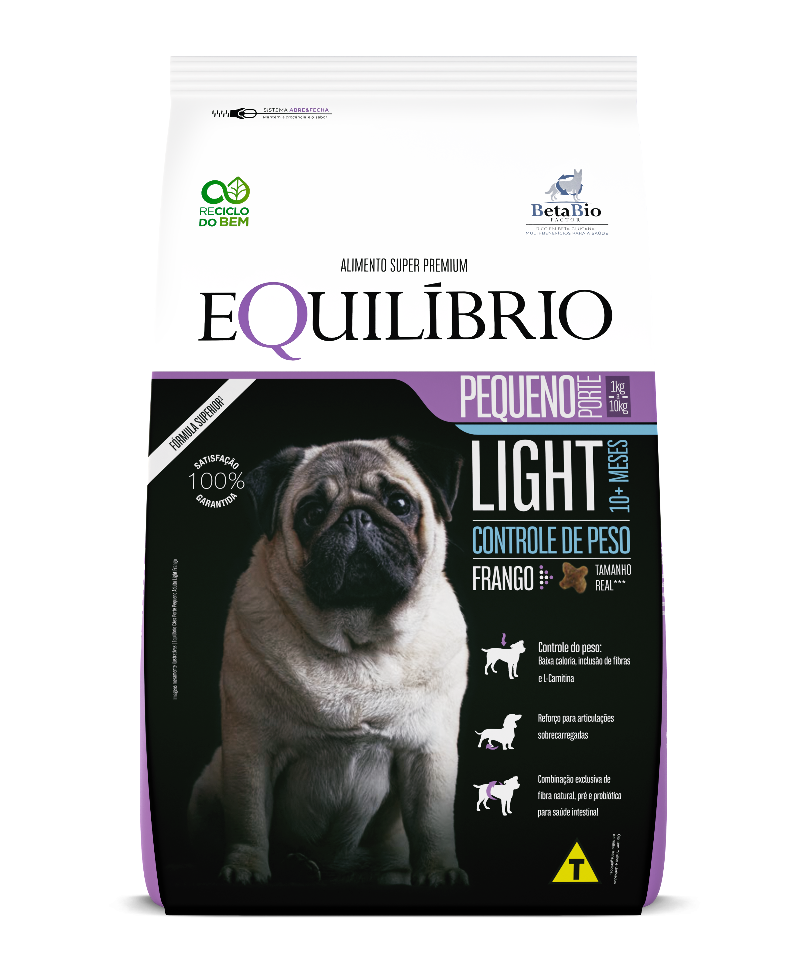 Cães Porte Pequeno Adulto Light Frango